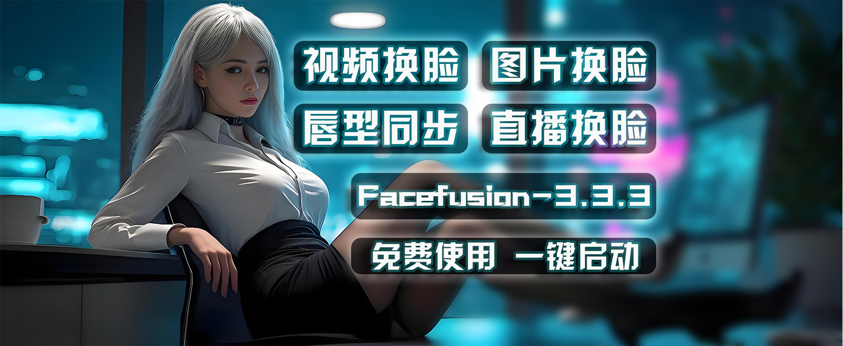 Facefusion3.1.0最新版-支持唇型同步-直播换脸-视频换脸-图片换脸-魔王资源站